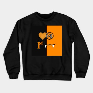 Love At First Bite Halloween Crewneck Sweatshirt